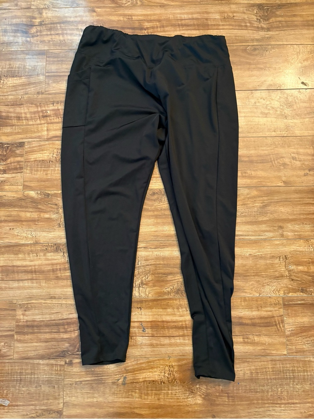 Zone Pro Black High-Waist Leggings with Side Pocket